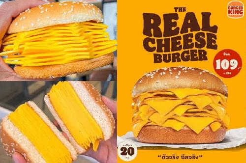 Vegetarischer Vollfett-Burger beim Burger King Thailand - Reisenews Thailand - Bild 1