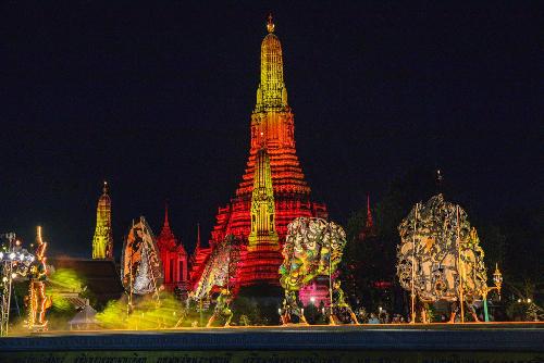 Bild Vijit Chao Phraya 2023 - einmonatiges Lichspektakel