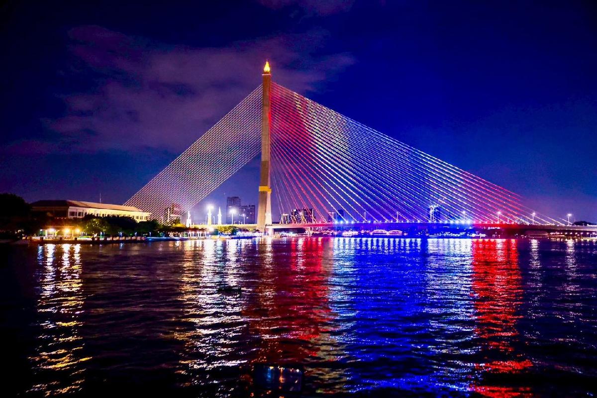 Vijit Chao Phraya 2026 - 30 Nächte magisches Lichspektakel - Lichter, Klang &Kultur - Bangkoks Chao Phraya wird zur Bühne der Welt Symbolfoto 2