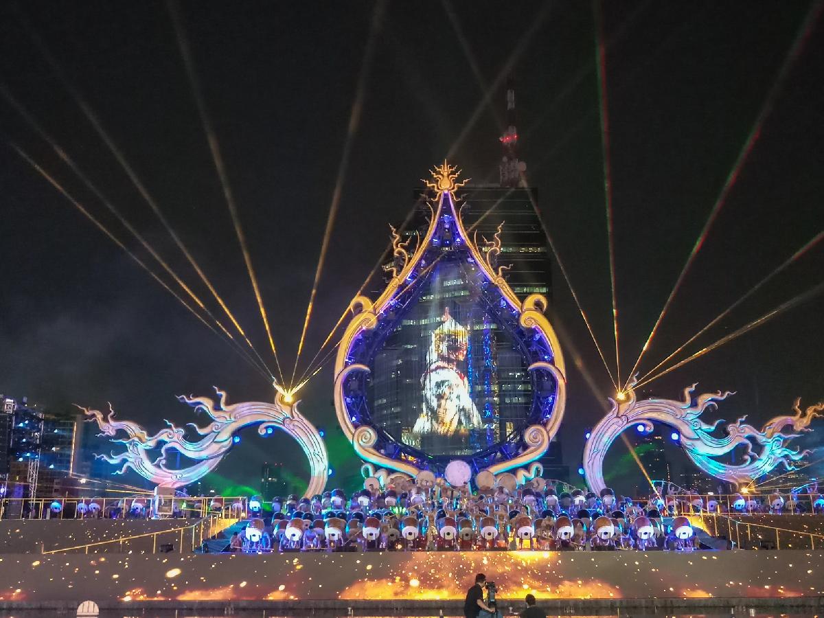 Vijit Chao Phraya 2026 - 30 Nächte magisches Lichspektakel - Lichter, Klang &Kultur - Bangkoks Chao Phraya wird zur Bühne der Welt Symbolfoto 6