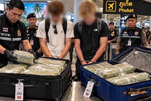 Bild Zwei juinge Schweizer, 32 Kilo Cannabis und ein Traumjob