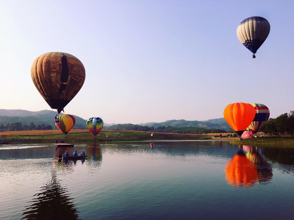 Heissluftballon Chiang Mai