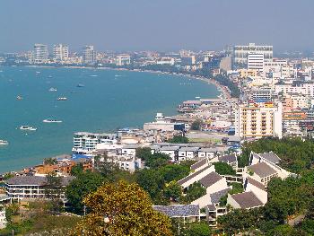 Zoom Der Pattaya Stadtstrand
