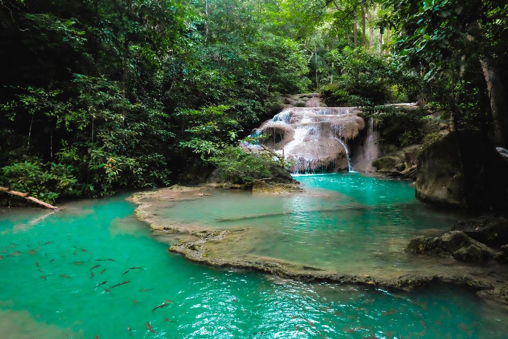 Erawan Nationalpark Rund um Bangkok Bangkok 0