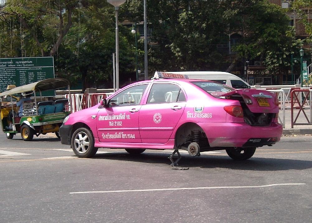 Taxifahren in Chiang Mai
