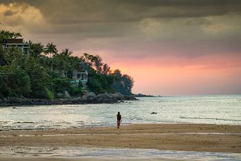 Zoom Sonnenuntergang am Kamala Beach