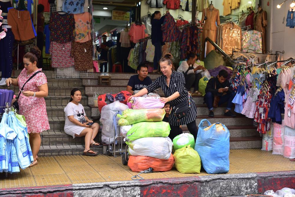 Modeviertel Pratunam Einkaufen Bangkok 0