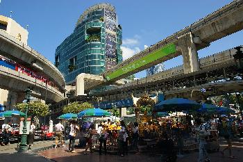 Siam Square Bangkok - Shoppingparadies in der Fussgängerzone