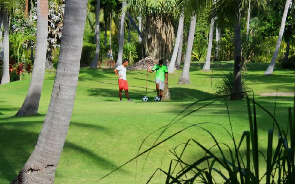 Fuball-Golf und Botanischer Garten