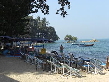 Zoom Der Stadtstrand is nicht wirklich breit