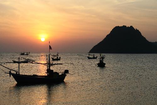 Am Abend in Krabi - Bild 1