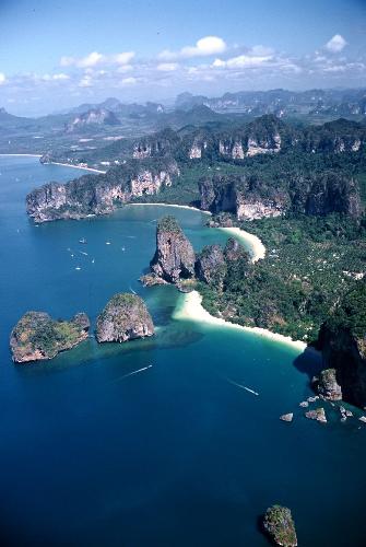 Krabi vom Railay Beach Richtung Ao Nang Beach