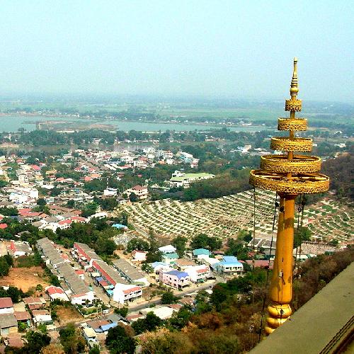 Blick über Nakhon Sawan