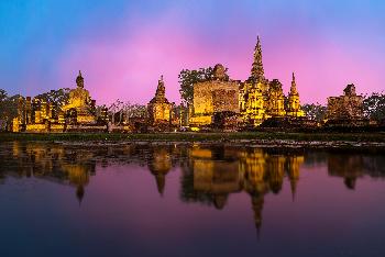 3-Stunden-Sunset Ride Fahrrad Ausflug - Ayutthaya