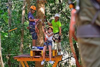 Zipline-Abenteuer Ao Nang Fiore - Krabi