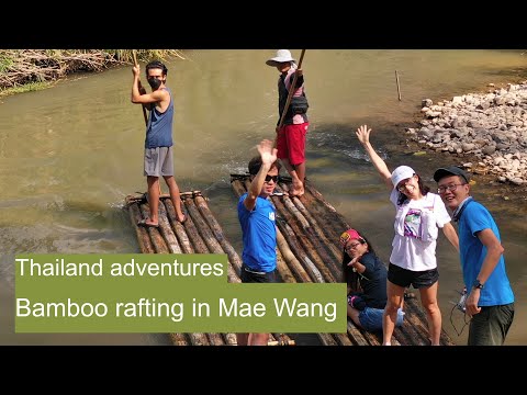 Video Bamboo Rafting in Mae Wang