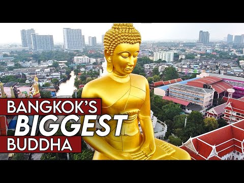 Video Bangkoks Biggest Buddha Wat Paknam