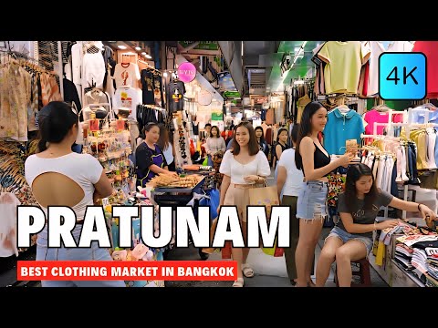 Play Video Pratunam-Markt in Bangkok 2025 Video Pratunam-Markt in Bangkok 2025