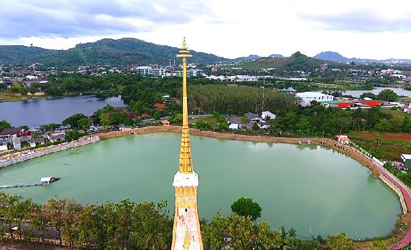Video Der Tempel Wat Chalong von oben