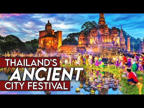 Start Video Ayutthaya Loy Krathong 