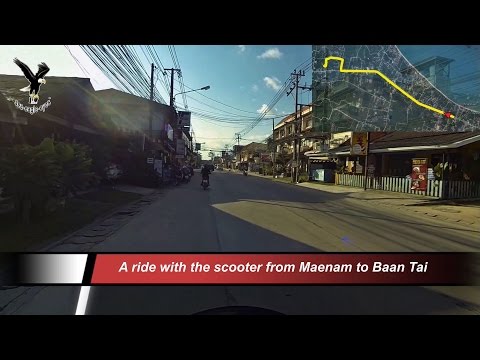 Bann Maenam Main Road - Koh Samui Video