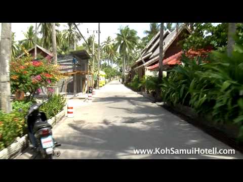 Bophut Village und Strand im Norden Samuis - Koh Samui Video