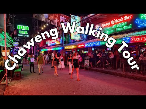 Chaweng Koh Samui Walking Tour - Koh Samui Video