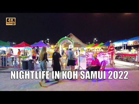 Chaweng Night Market - Koh Samui Video