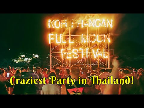Full Moon Party 4. Mai 2023 - Koh Samui Video