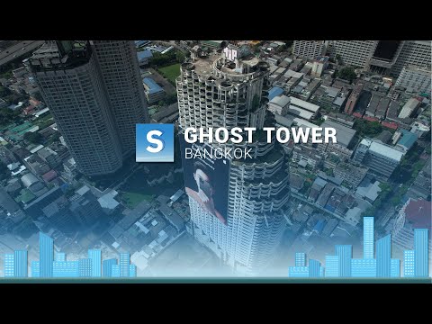 Ghost Tower aka Sathorn Unique Tower - Bangkok Video