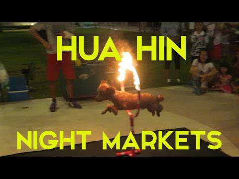 Start Video Hua Hin Night Market - Wie lecker! Essen + Trinken