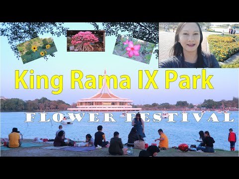 Start Video King Rama IX Park Flower Festival 2019 
