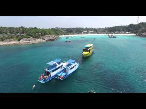 Start Video Koh Racha von oben Baden + Strand