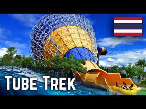 Largest Waterpark in Northern Thailand: Tube Trek Chiang Mai - Chiang Mai Video