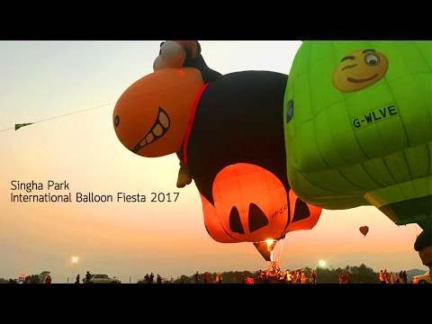 Singha Park International Balloon Fiesta - Chiang Mai Video