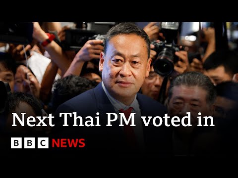 Start Video Srettha Thavisin voted as next Thai prime minister 