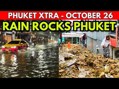 Video Sturzfluten & Erdrutsche erschüttern Phuket Start Video Sturzfluten & Erdrutsche erschüttern Phuket