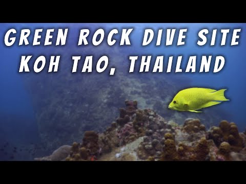 Tauchen am Green Rock Koh Tao - Koh Samui Video