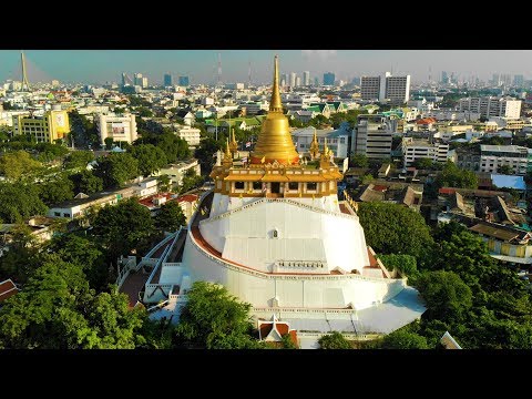 Temple of the Golden Mount - Bangkok Video