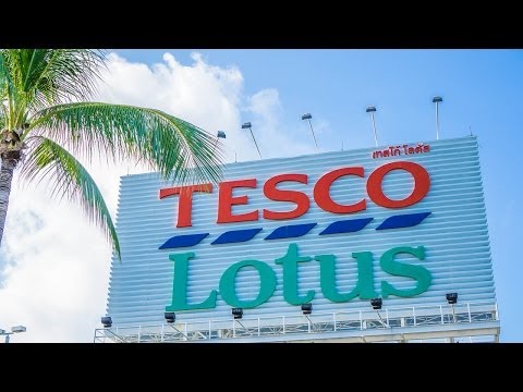 Start Video Tesco Lotus Koh Samui Bo Phut Shopping + Geld