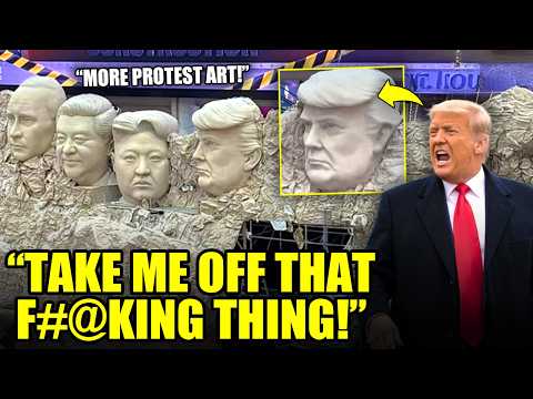 Start Video Trump FUMES After Mount Rushmore Of DICTATORS Statue Revealed 