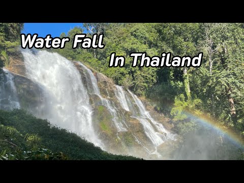 Vachira Tharn Waterfall at Doi Inthanon National Park - Chiang Mai Video