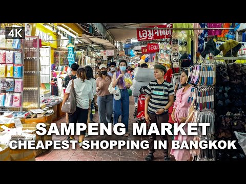 Walk around Sampeng Market - Bangkok Video