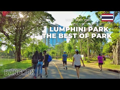 Start Video Walk in Bangkok, Lumphini Park 