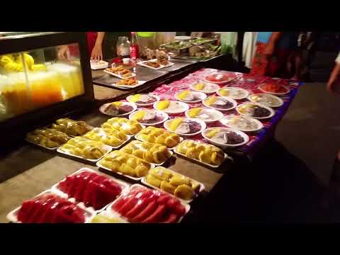White Sand Beach Night Food Market - Koh Chang Video