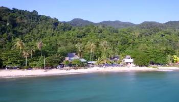 Lonely Beach von oben - Koh Chang Video