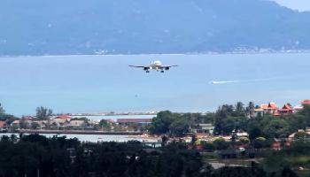 Start und Landung auf dem Samui Airport - Koh Samui Video