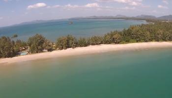 Klong Dao Beach Koh Lanta aus der Luft - Krabi Video