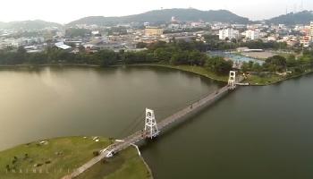 Zum Kennenlernen ein Flug über die Stadt Nakhon Sawan - Nakhon Sawan Video