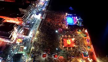 Die Showbhne zum Chinesischen Neujahr - Nakhon Sawan Video